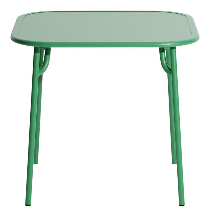 Petite Friture Week-end tuintafel 85x85 met dicht blad Mint Green