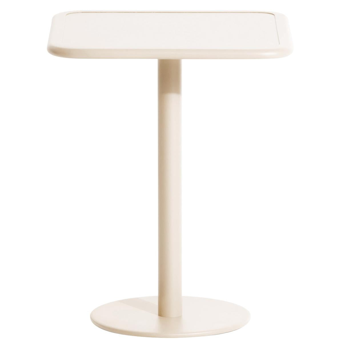 Petite Friture Week-end bistrotafel 60x60 H75 Ivory