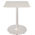 Houe Pico tuintafel 60x60 Muted white, rond onderstel