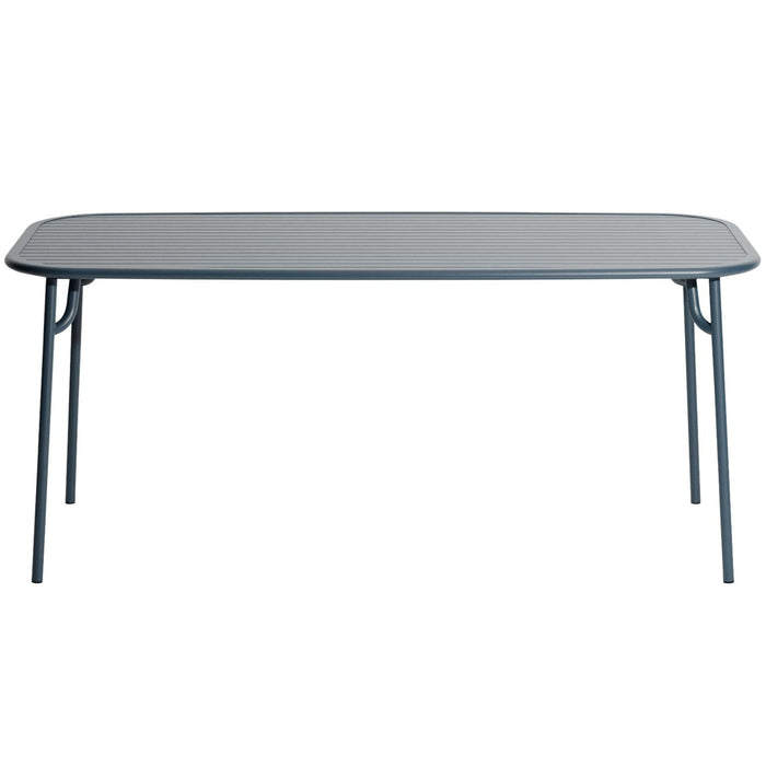 Petite Friture Week-end tuintafel 180x85 Grey Blue