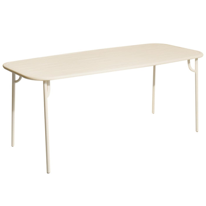 Petite Friture Week-end tuintafel 180x85 Ivory