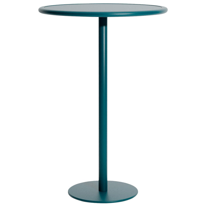 Petite Friture Week-end bistrotafel Ø70 H105 Ocean Blue