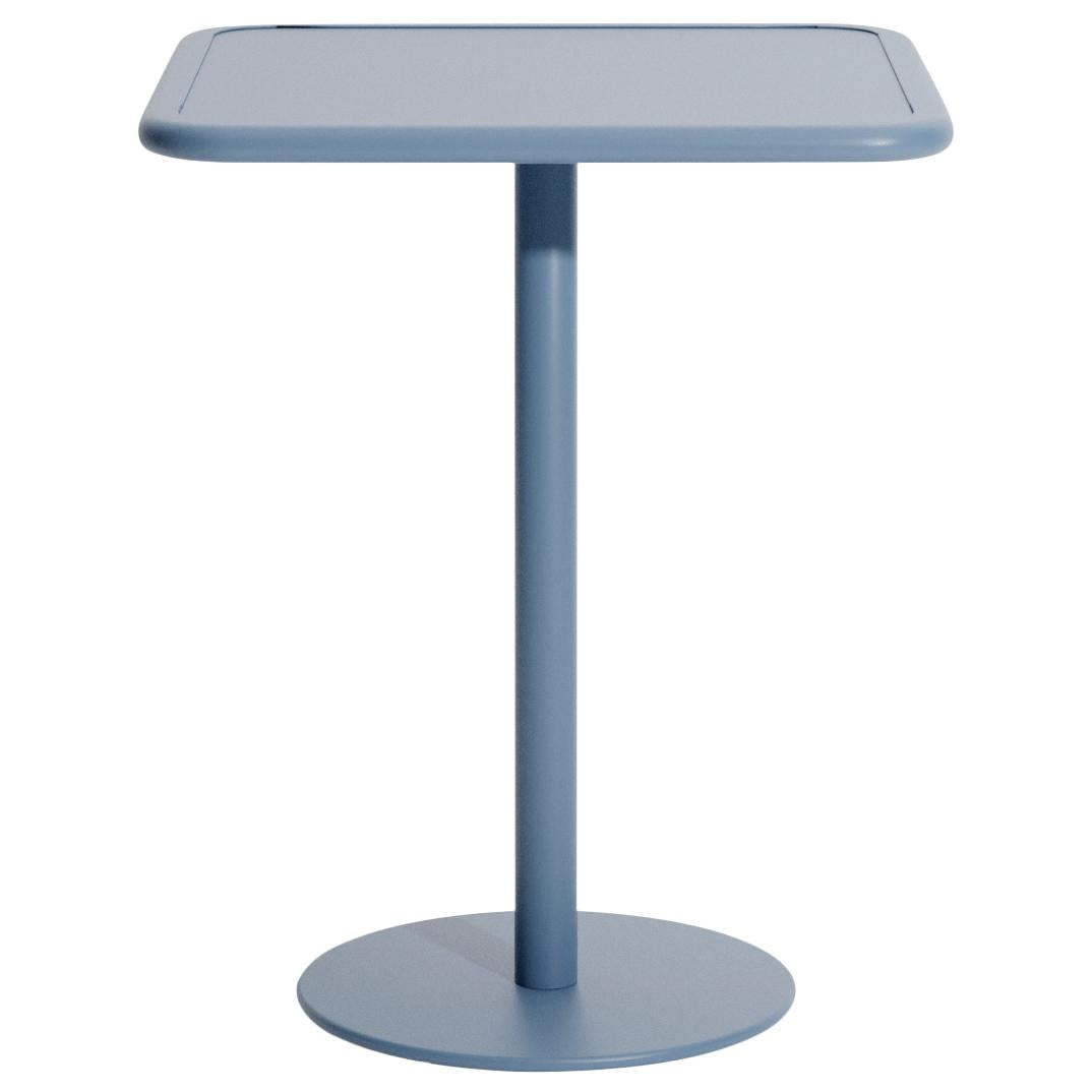 Petite Friture Week-end bistrotafel 60x60 H75 Pigeon Blue