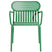 Petite Friture Week-end tuinstoel met armleuningen Mint Green