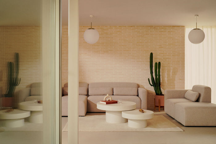 Kave Home - Neom 2-zits module beige 150 cm