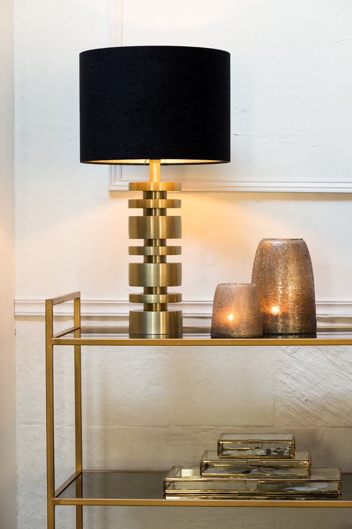 Light & Living Kast 3L 100x40x90 cm MARIKI glas smoke-goud