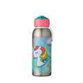Isoleerfles flip-up Campus 350 ml - Unicorn