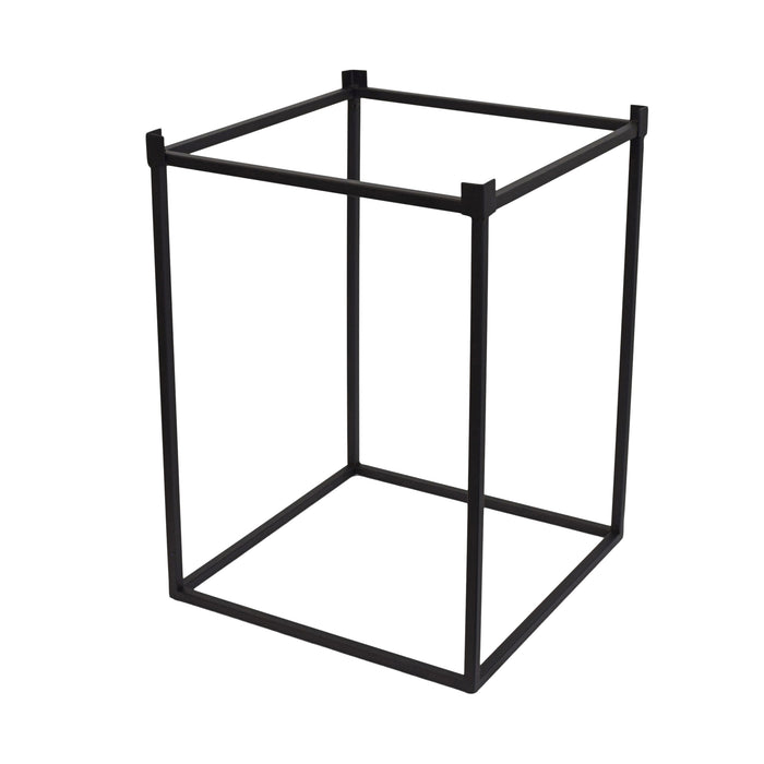 LOFT42 Flora Plantenbak vierkant - Metaal - Zwart