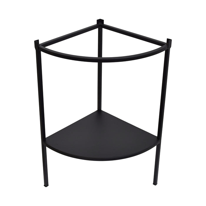 LOFT42 Flora hoek plantenbak - Metaal - Zwart