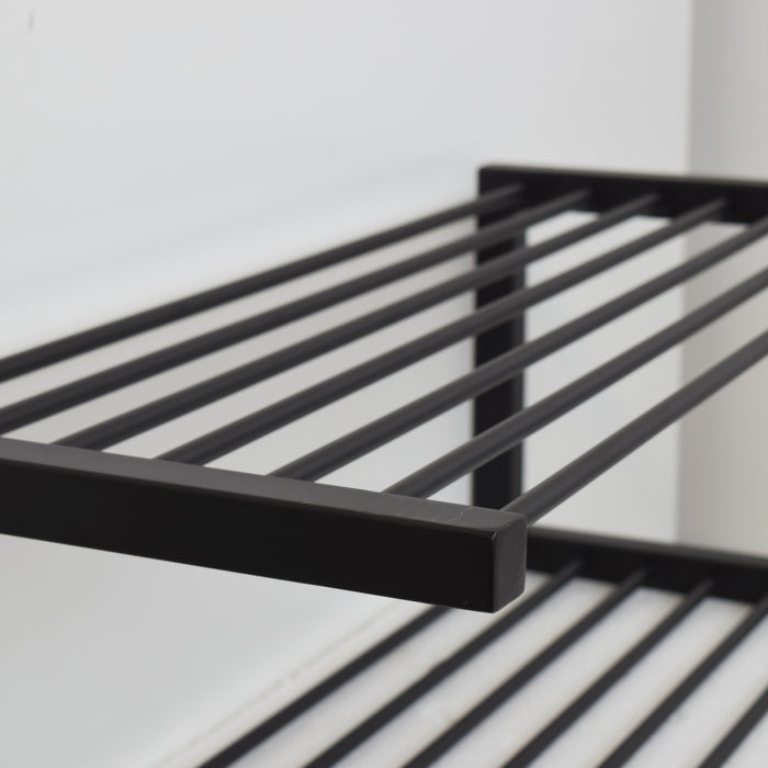 LOFT42 Hall wand schoenenrek - Metaal - Zwart