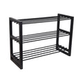 LOFT42 Hall Dubbel schoenenrek - Metaal - Zwart