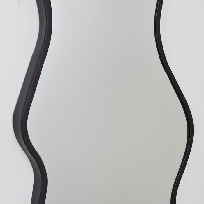 LOFT42 Spiegel Origa - Organische vorm - Metaal - Zwart - 70x40
