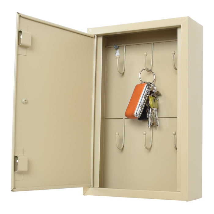 LOFT42 Cabi Sleutelkastje - Metaal - Beige - 30x20x6,5