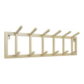 LOFT42 Kapstok Jaimy Single - Beige – 6 dubbele haken - 80x24x12