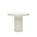 Kave Home - Aiguablava ronde tafel in wit cement, Ø 90 cm