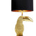 Kare Design Toucan Tafellamp - Zwarte Lampenkap - Goud