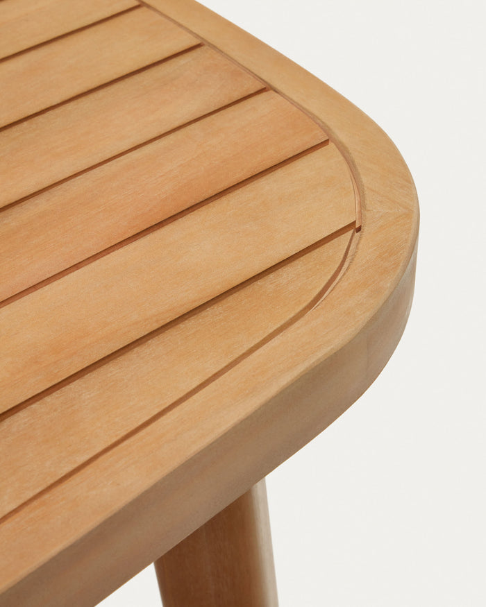 Kave Home - Maset 100% buitentafel in massief eucalyptushout 170 x 90
