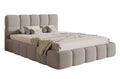 NADUVI Collection Chloe Bedframe 180 x 200 cm - met Opbergvak - Bouclé - Taupe