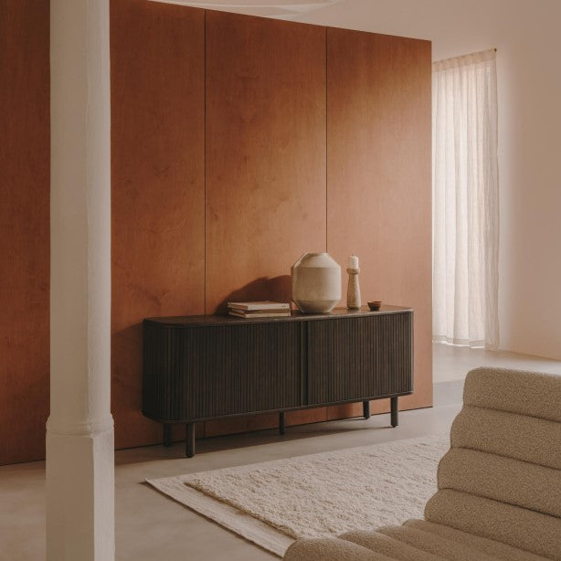 Kave Home Mailen Dressoir - Donkerbruin