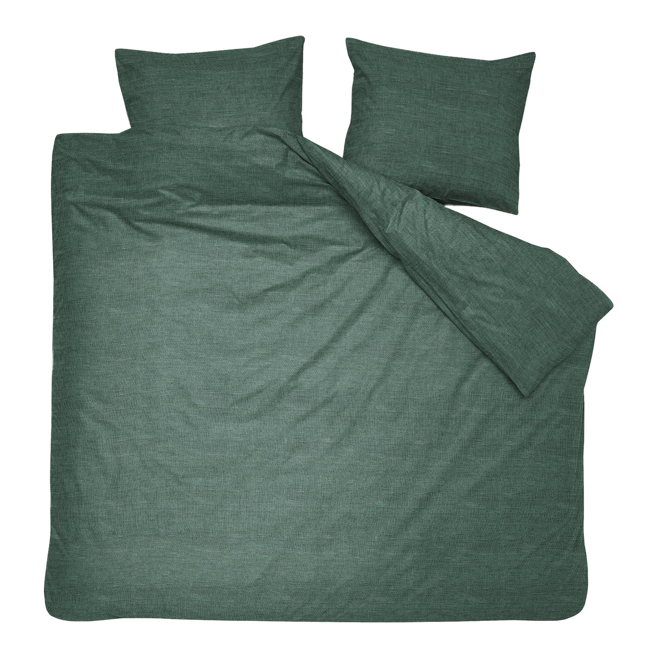 Cinderella Lyn Dekbedovertrek 200 x 200/220 - Groen