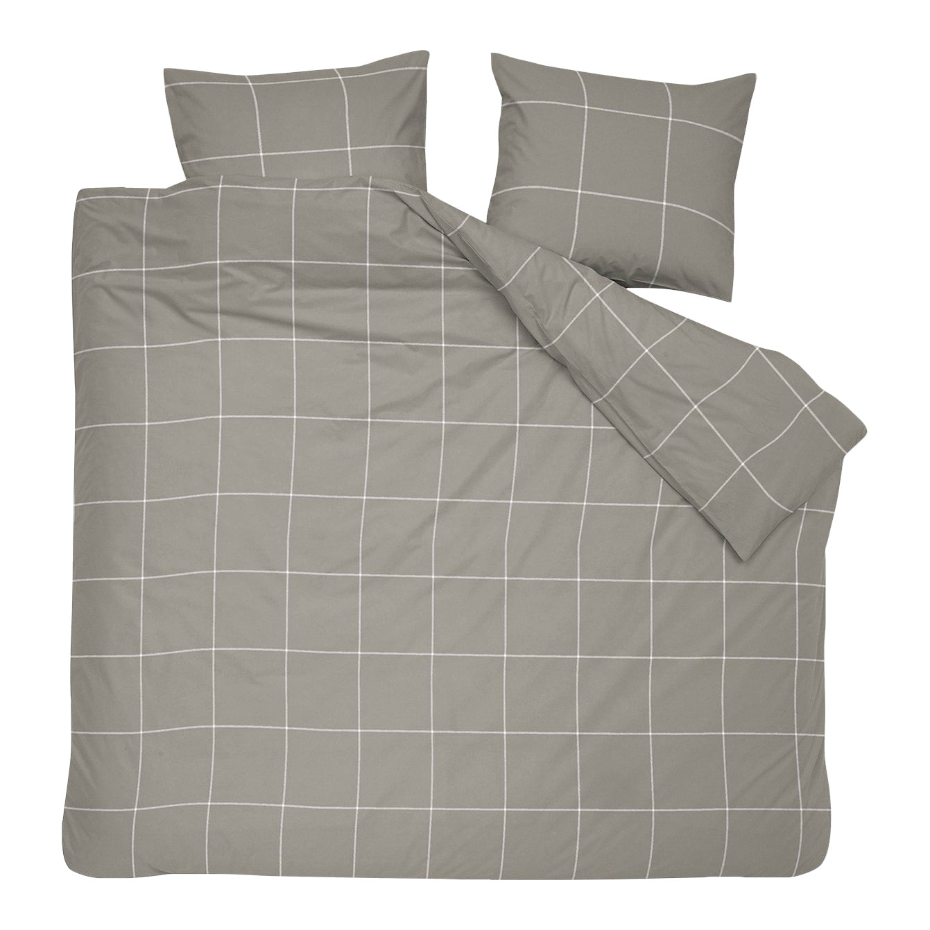 Cinderella Robyn Dekbedovertrek 240 x 200/220 cm - Taupe