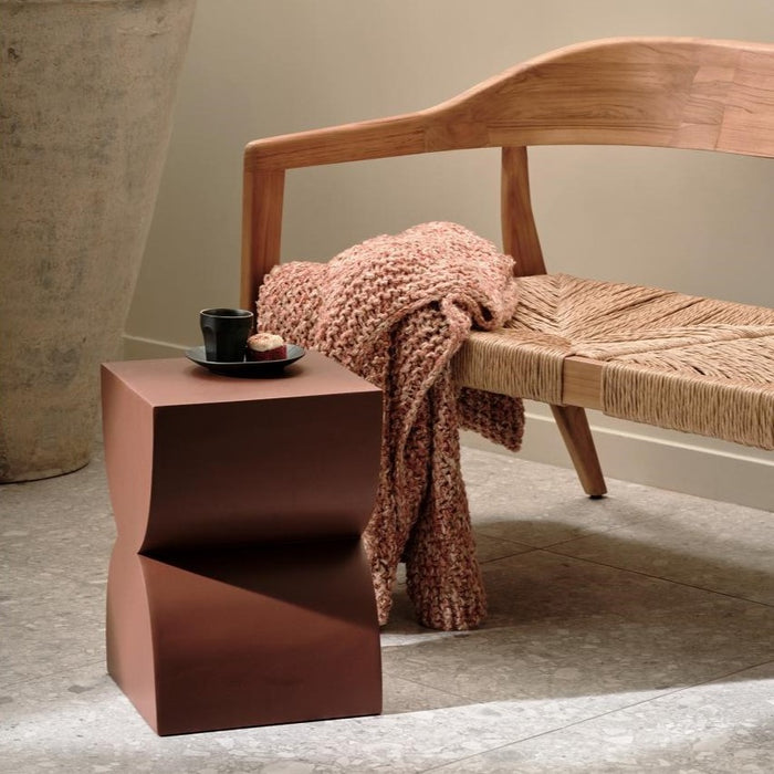 WOOOD Chena Tuinbank - Wicker/Teak