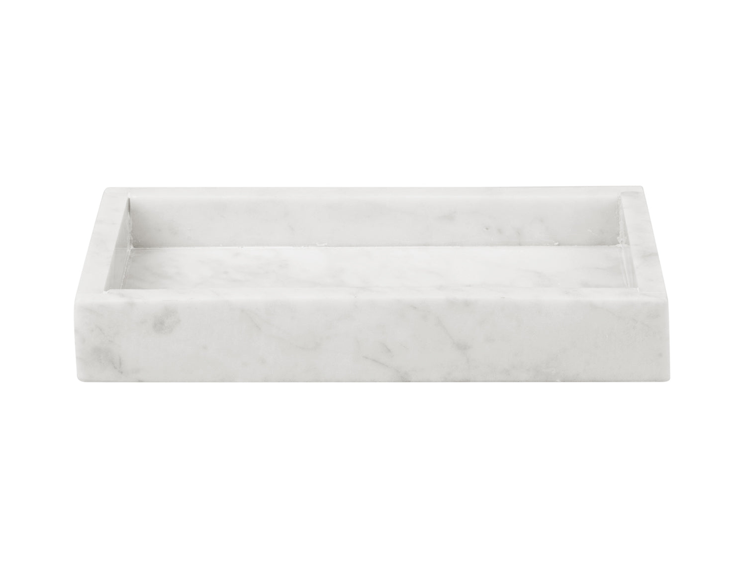 present time - Tray Marble small white