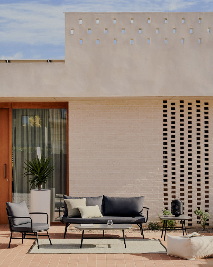 Kave Home - Canyet tapijt grijs 160 x 230 cm