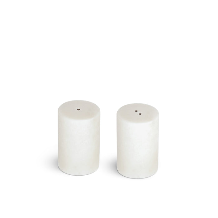 Kave Home - Claria marmeren zout- en peperstrooiers