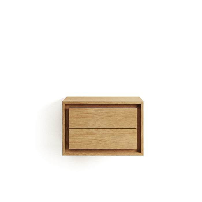 Kave Home - Badkamermeubel Kenta van massief teakhout met natuurlijke