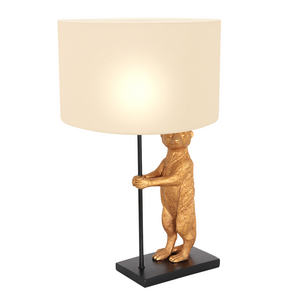 Anne Lighting Animaux tafellamp wit metaal 50 cm hoog