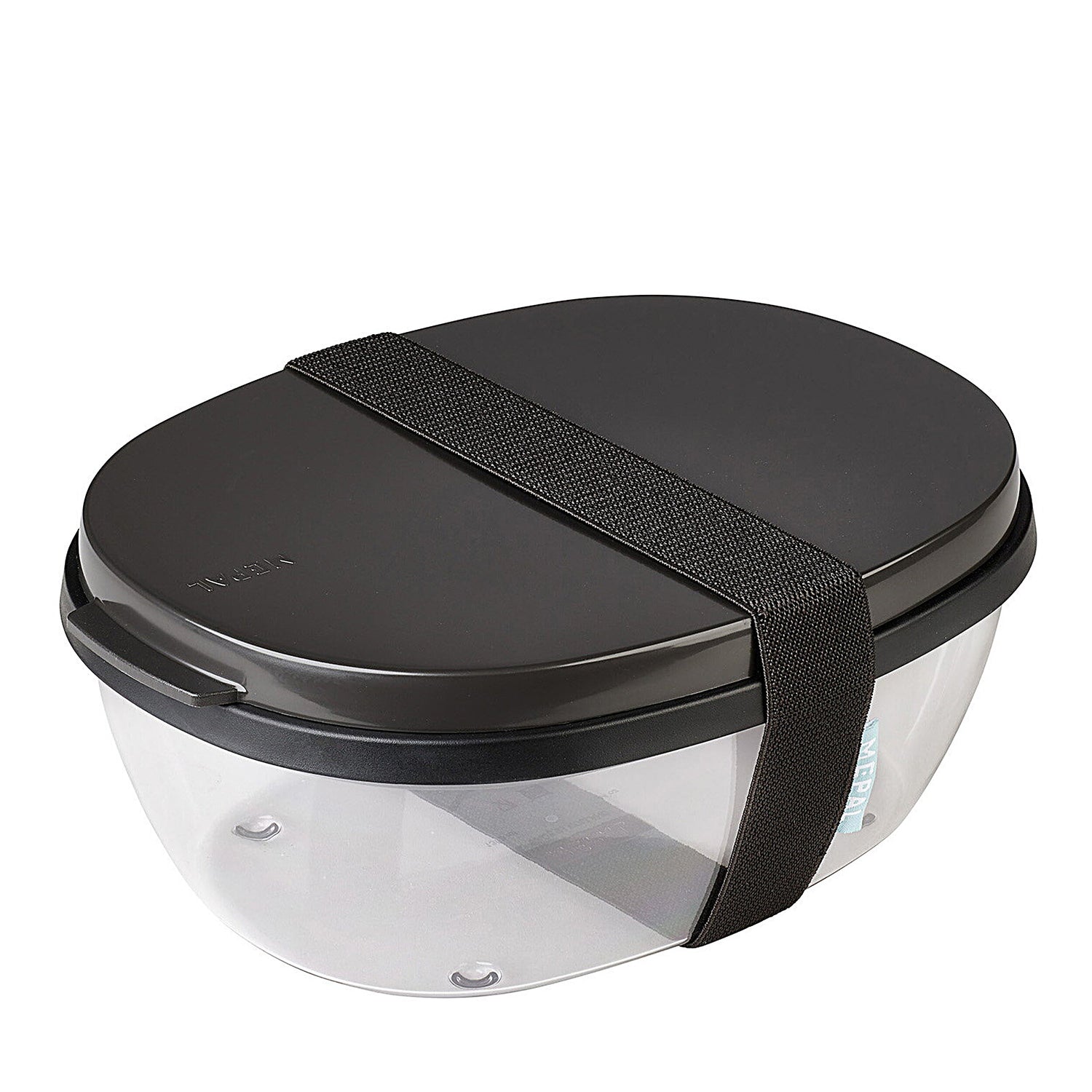 Saladbox Ellipse - Nordic black