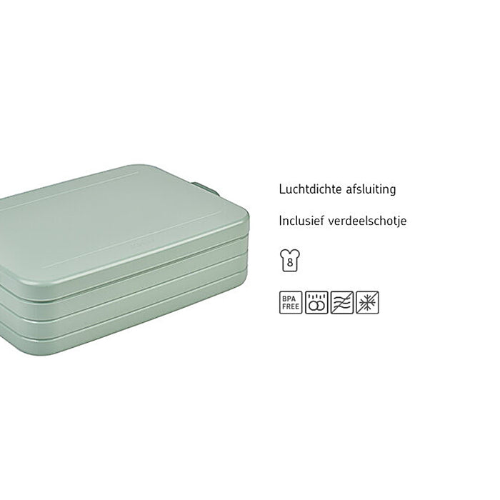 Lunchbox Take a Break large - Vivid mauve