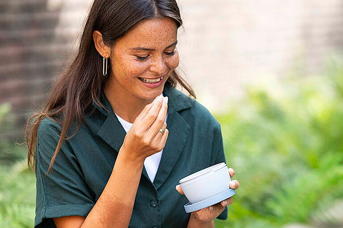 Snackpot Ellipse 350 ml - Nordic sage