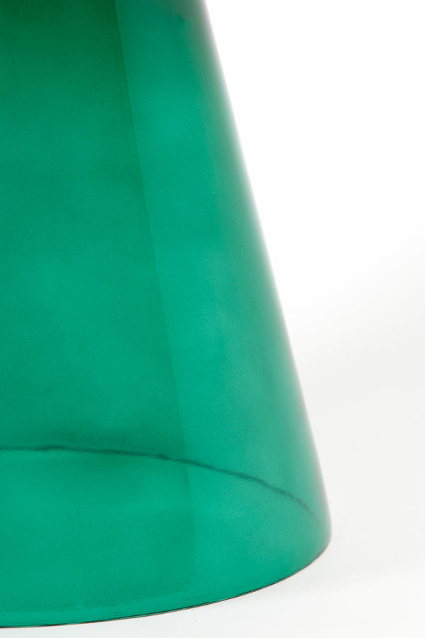 Light & Living Light&living Bijzettafel Ø37x44 cm DAKWA glas groen