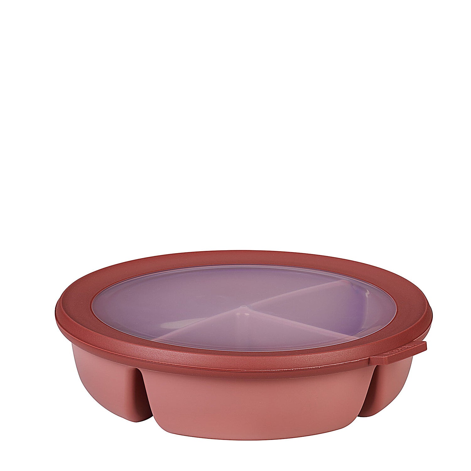 Bento bowl Cirqula (250+250+500 ml) - Vivid mauve
