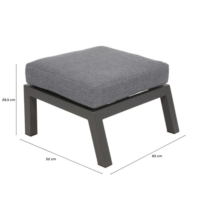 Lesli Living Down Town voetenbank | antraciet