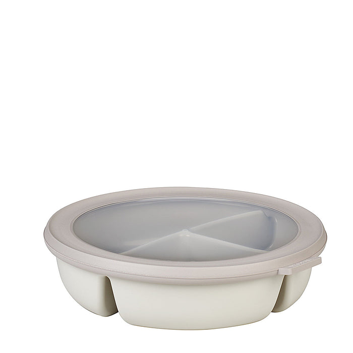 Bento bowl Cirqula (250+250+500 ml) - Nordic white