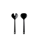 Saladebestek Synthesis klein 2-delig - zwart