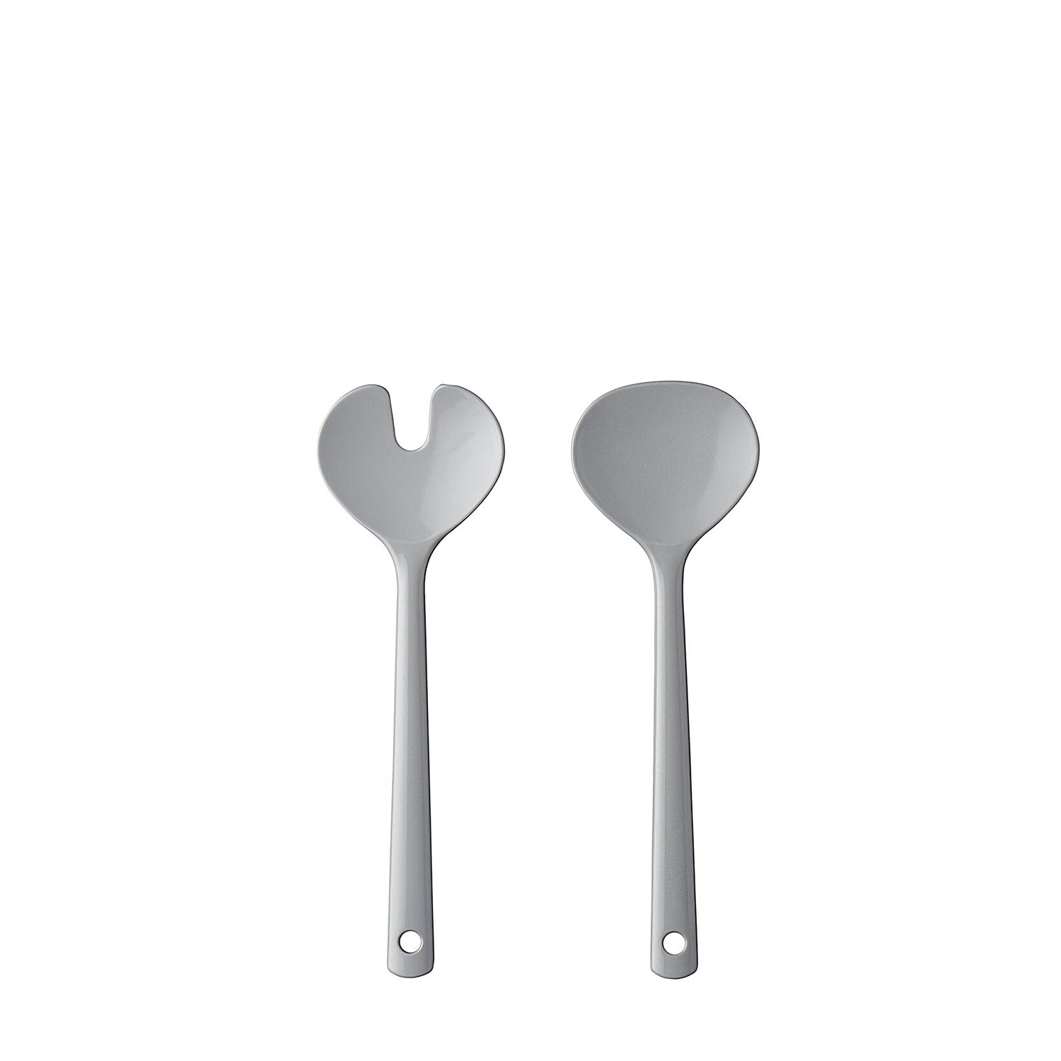 Saladebestek Synthesis klein 2-delig - grey