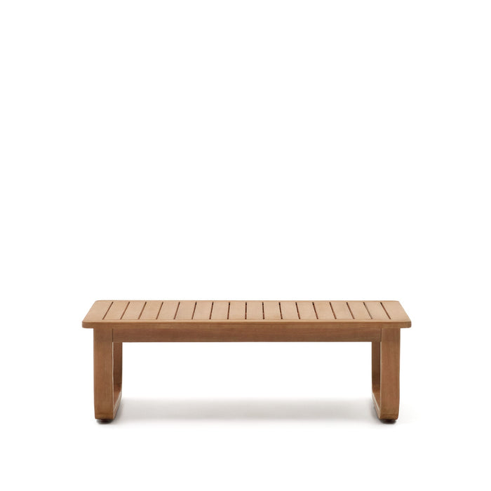 Kave Home - 100% outdoor salontafel Sacaleta in massief eucalyptushout