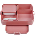 Bento lunchbox Take a Break large - Vivid mauve