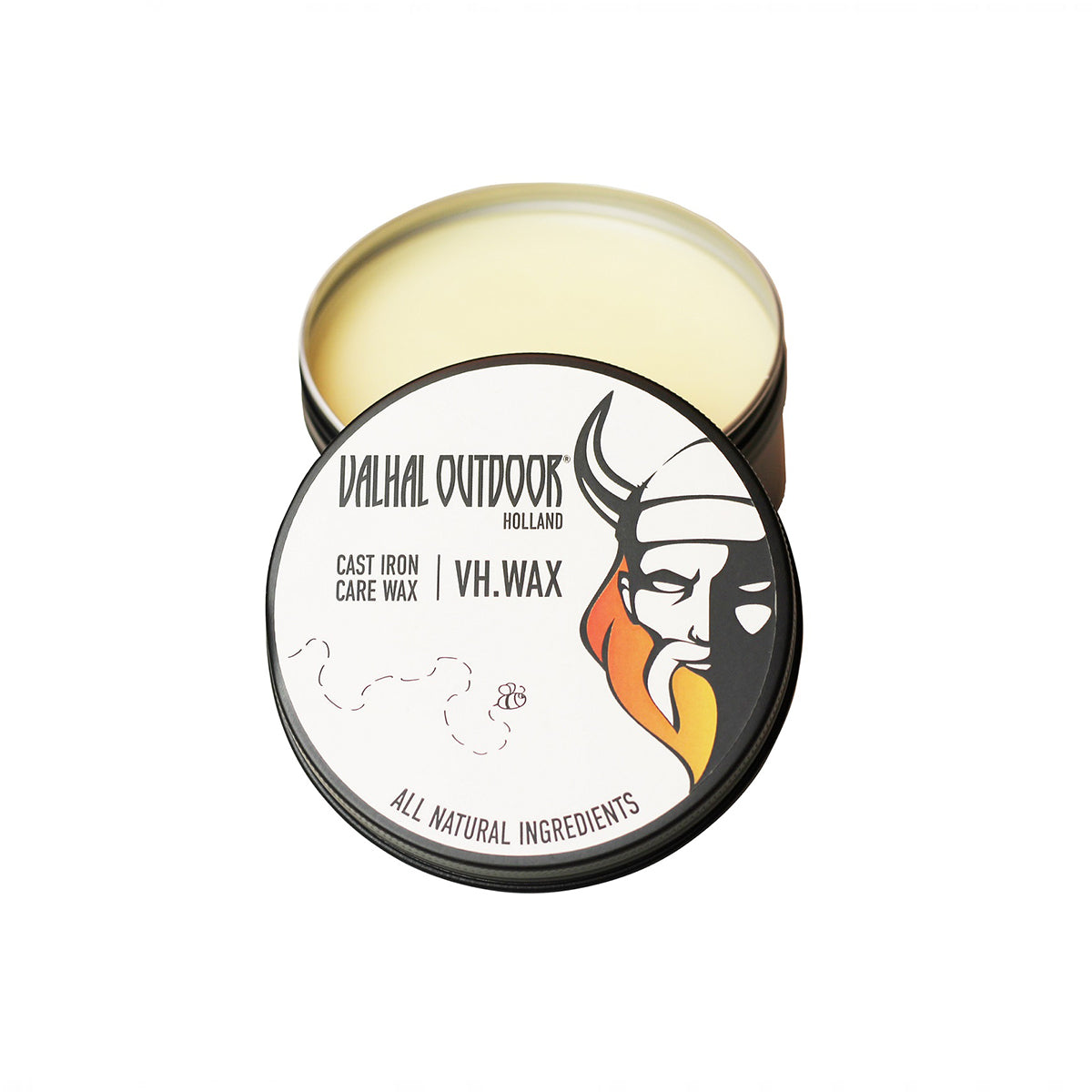 Valhal Outdoor - wax voor gietijzeren pannen