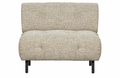 WOOOD Fauteuil Lloyd - Polyester - Naturel Melange - 75x90x90