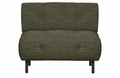 WOOOD Fauteuil Lloyd - Polyester - Groen Melange - 75x90x90