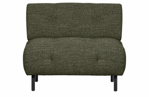 WOOOD Fauteuil Lloyd - Polyester - Groen Melange - 75x90x90