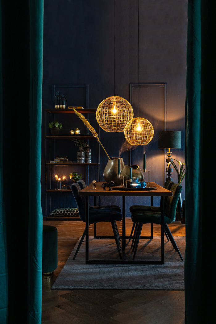 Light & Living Light&living Schaal 52x51x2,5 cm XIBOR antiek brons