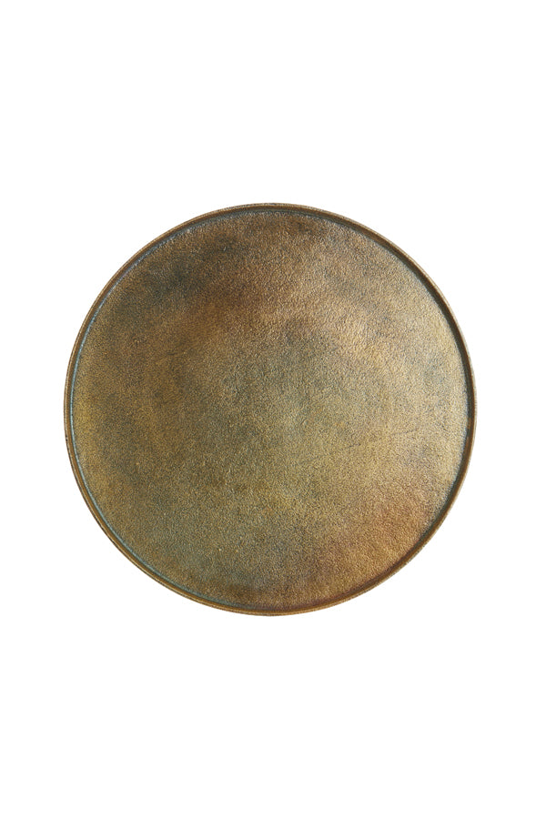 Light & Living Light&living Schaal Ø50x1,5 cm MAES antiek brons