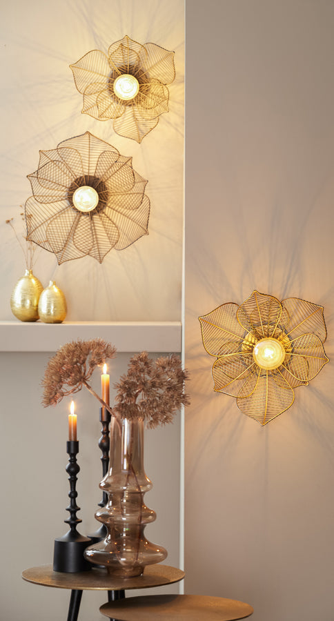 Light & Living - Kandelaar SHEVA - Ø10x42cm - Zwart