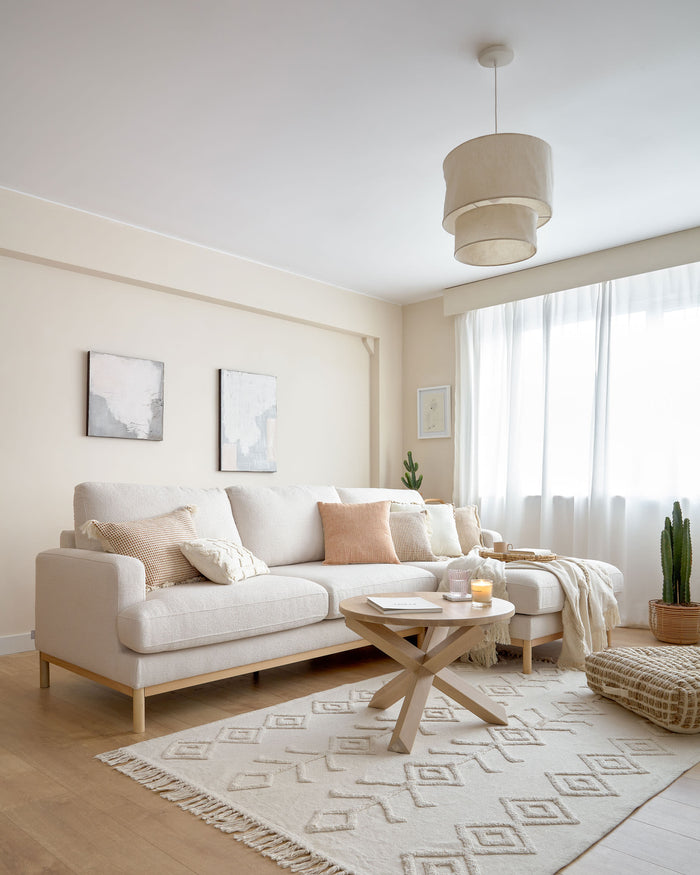 Kave Home Lotus Salontafel Ø 65 cm - Eikenhout